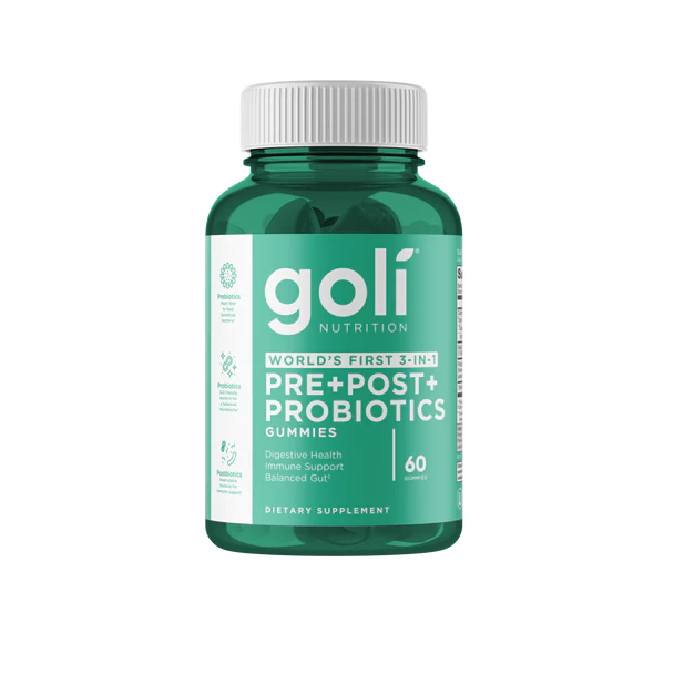 GOLI PRE POST & PRO BIOTIC GUMMY (60 GUMMIES)