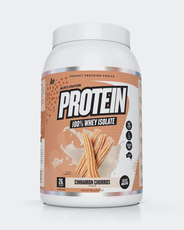 MUSCLE NATION - 100% WHEY ISOLATE PROTEIN POWDER (30 SERVES)