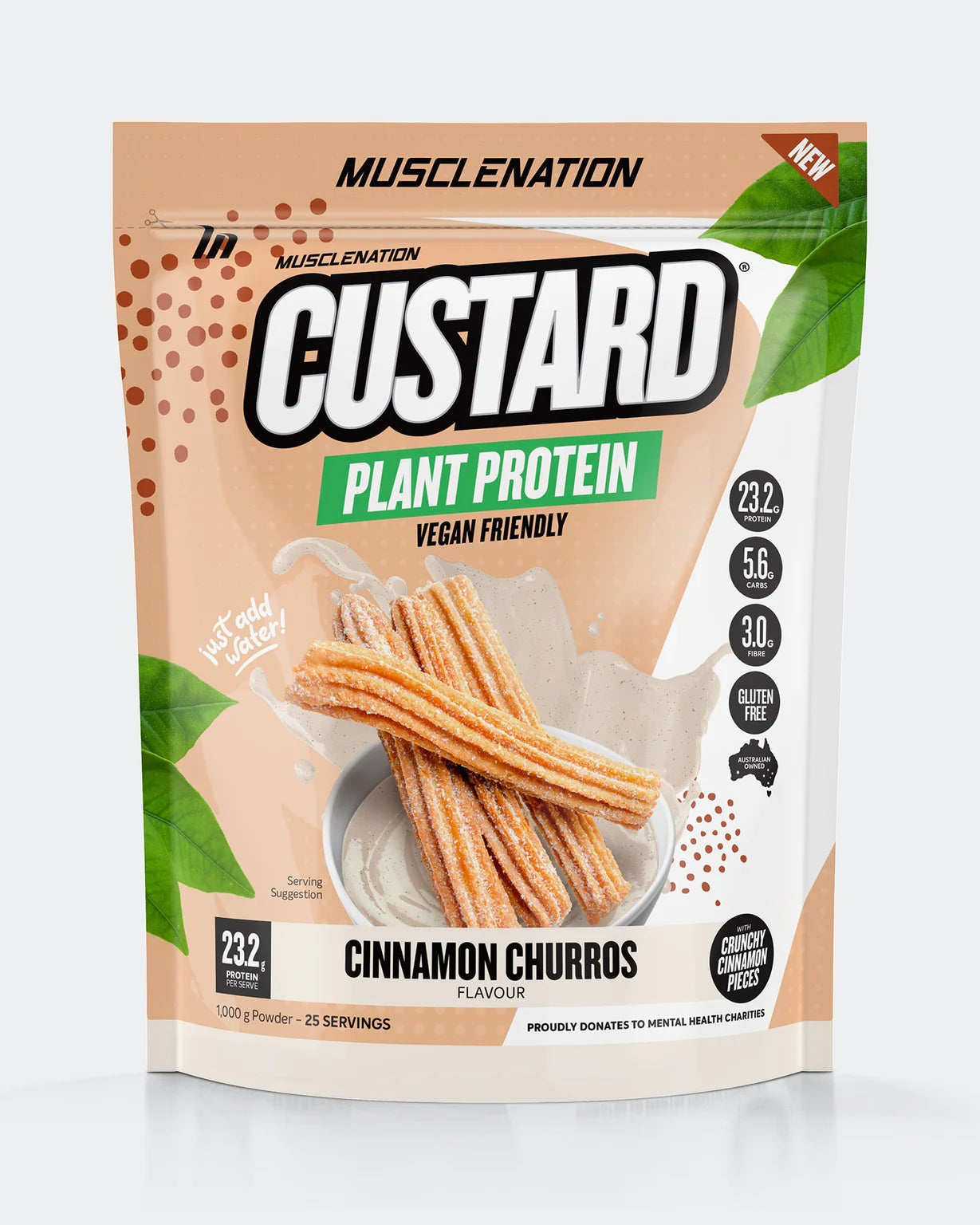 MN CUSTARD PLANT PROTEIN (25 SERVES)