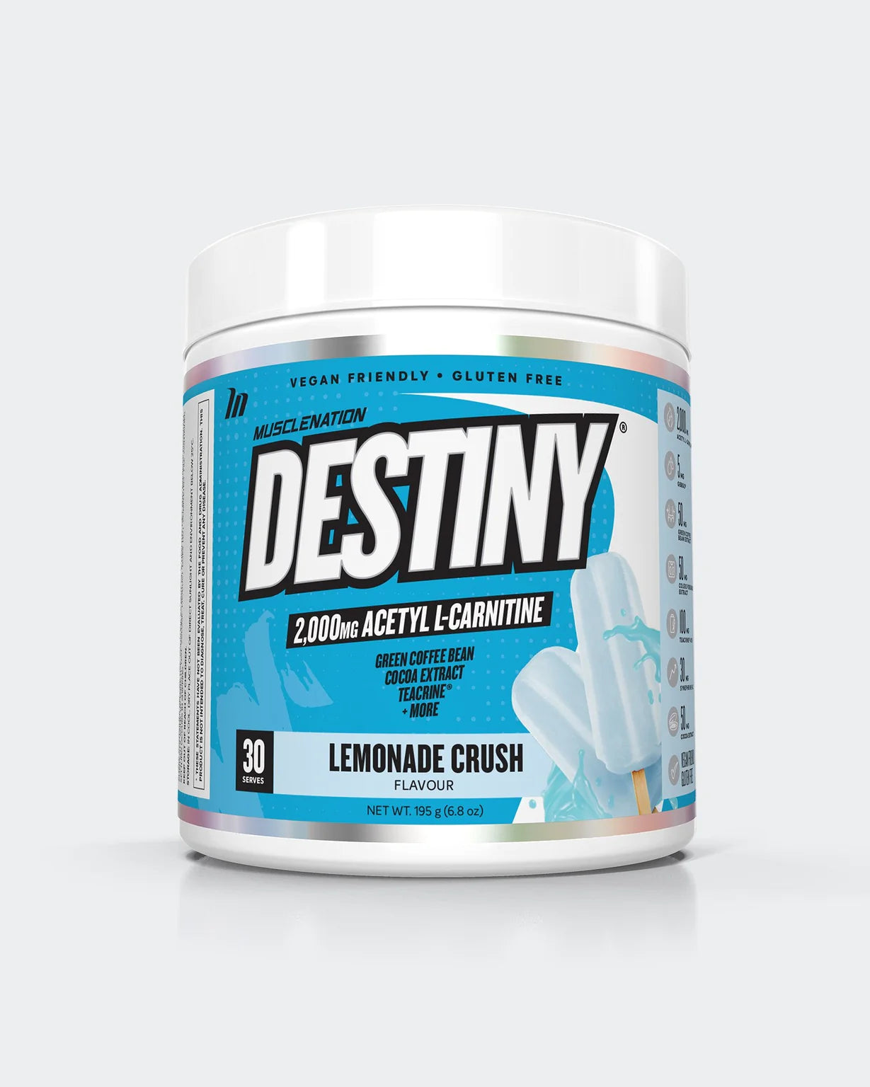 MUSCLE NATION DESTINY FAT BURNER (30 SERVE)