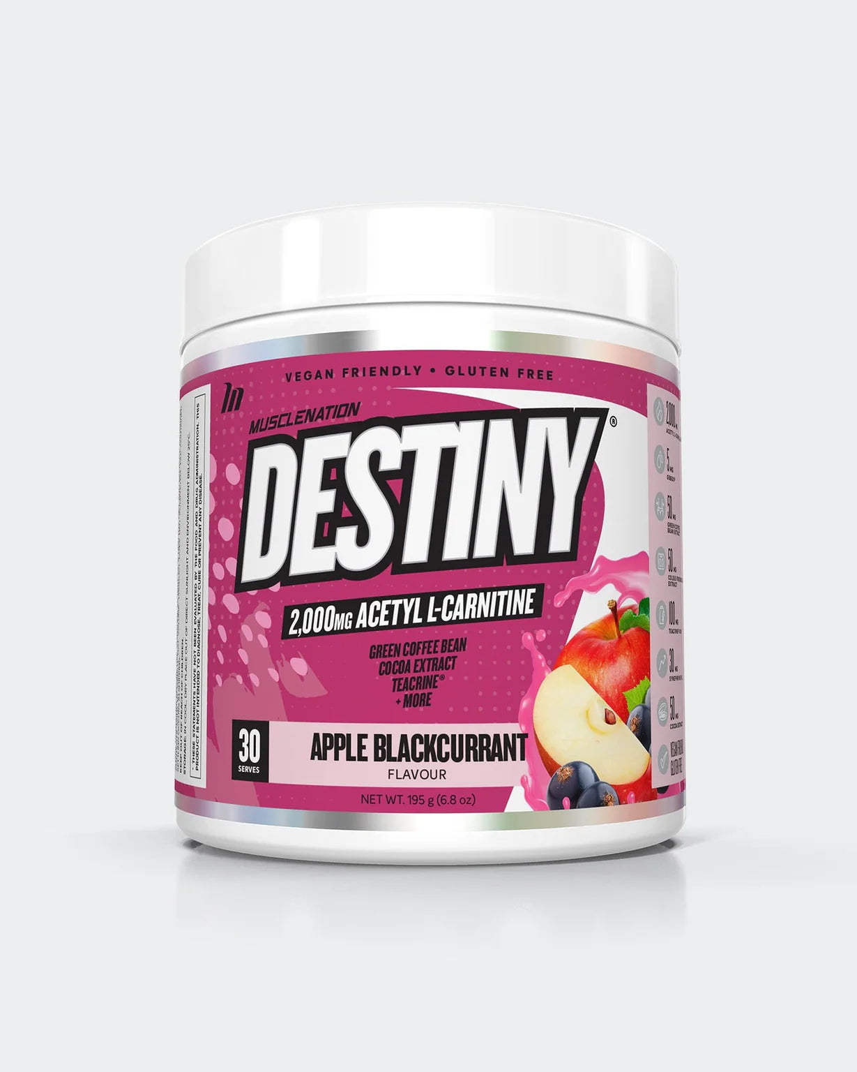 MUSCLE NATION DESTINY FAT BURNER (30 SERVE)