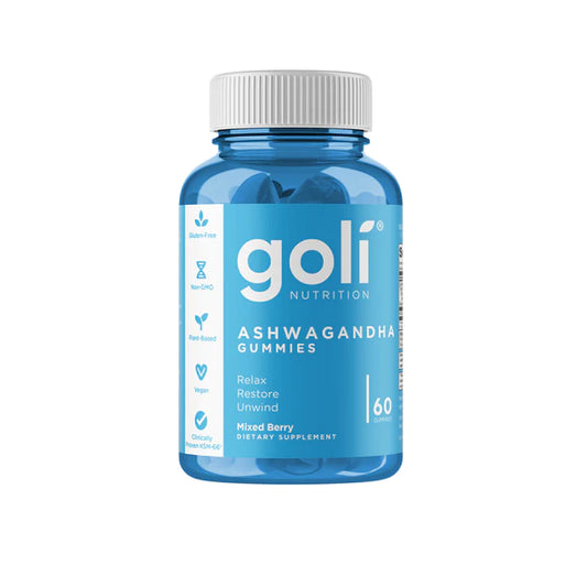 GOLI NUTRITION ASHWAGANDHA (60 GUMMIES)