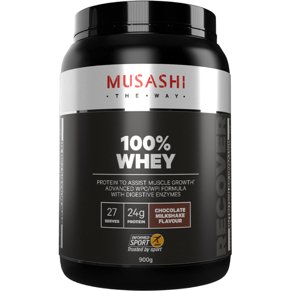 MUSASHI 100% WHEY POWDER