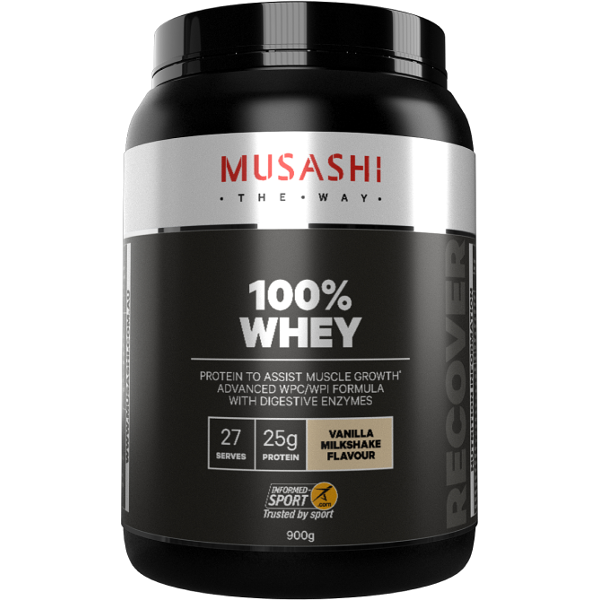 MUSASHI 100% WHEY POWDER