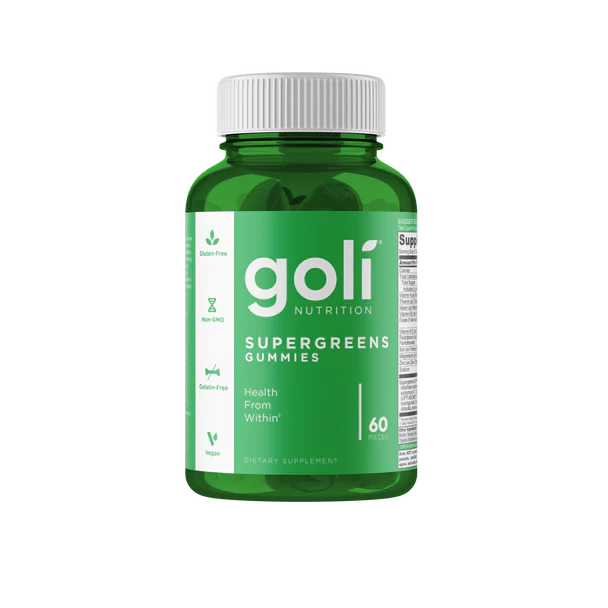 GOLI SUPERGREENS GUMMY (60 GUMMIES)