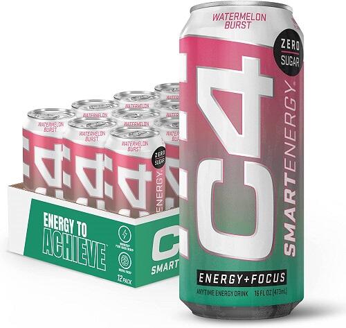 C4 Smart Energy Carbonated Cans