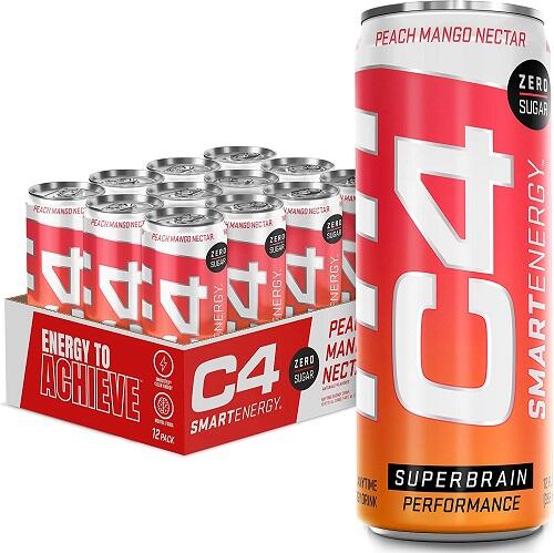 C4 Smart Energy Carbonated Cans