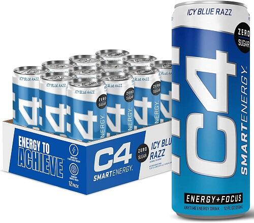 C4 Smart Energy Carbonated Cans