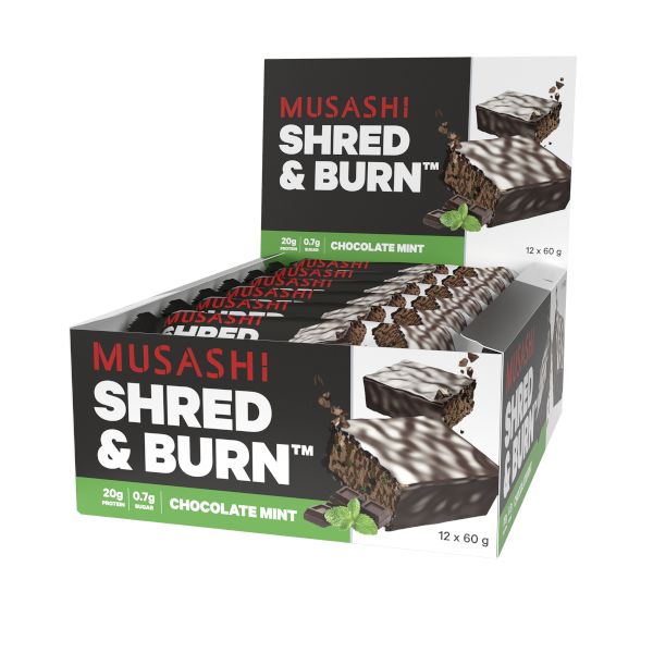 Musashi Shred & Burn Bar (60g)