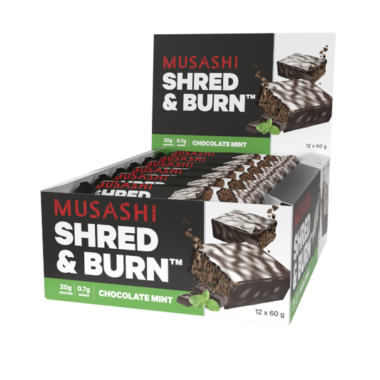 Musashi Shred & Burn Bar (60g)