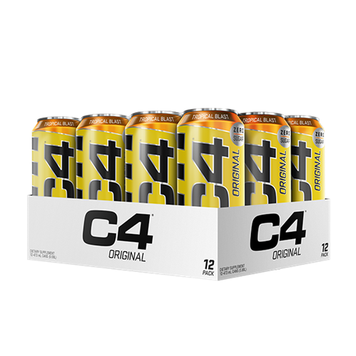 C4 Carbonated On-The-Go 475ml Cans(Pack of 12)