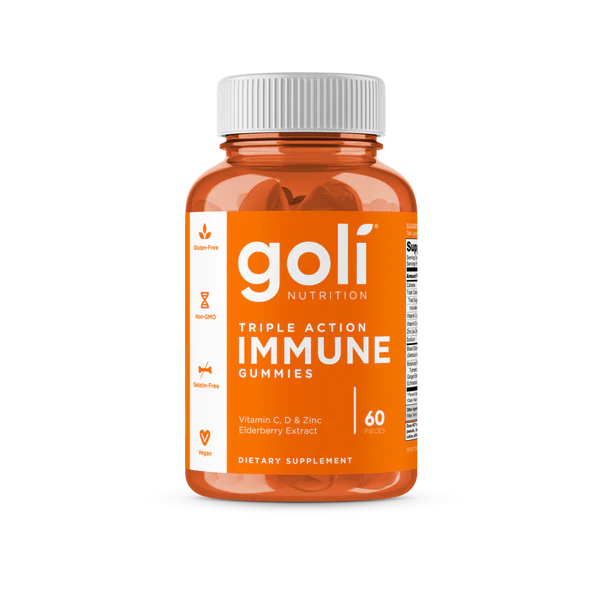 GOLI TRIPLE ACTION IMMUNE GUMMY (60 GUMMIES)