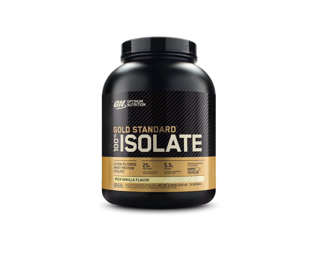 ON GOLD STANDARD 100% ISOLATE | PROTEIN POWDER