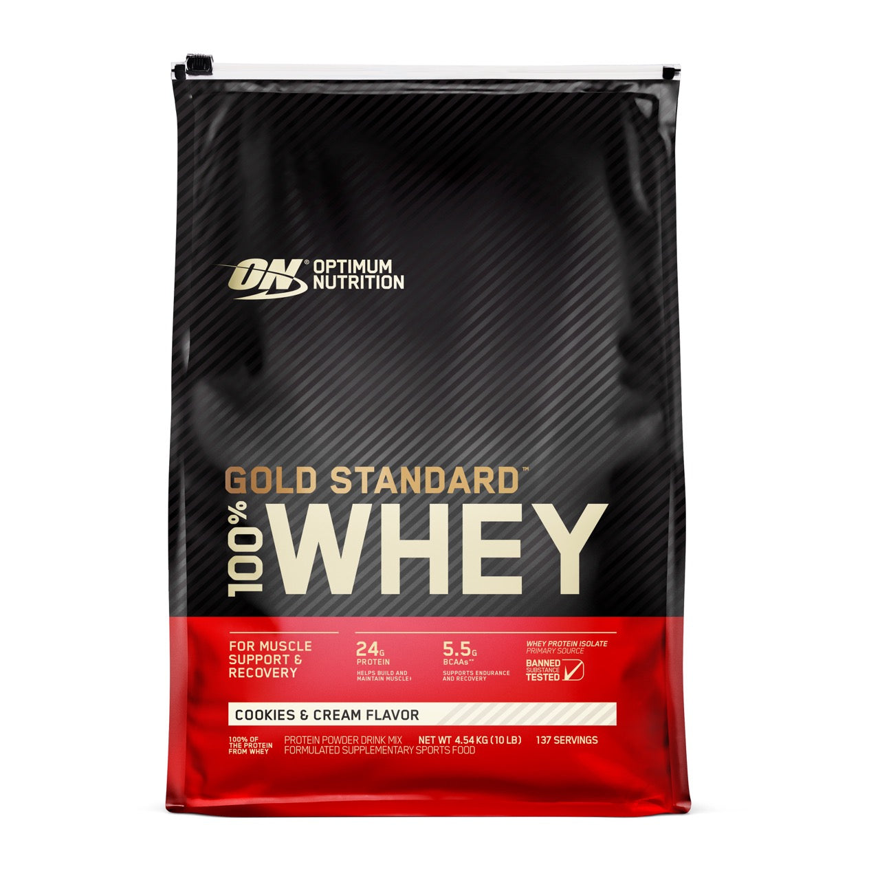 ON GOLD STANDARD 100% WHEY PROTEIN POWDER