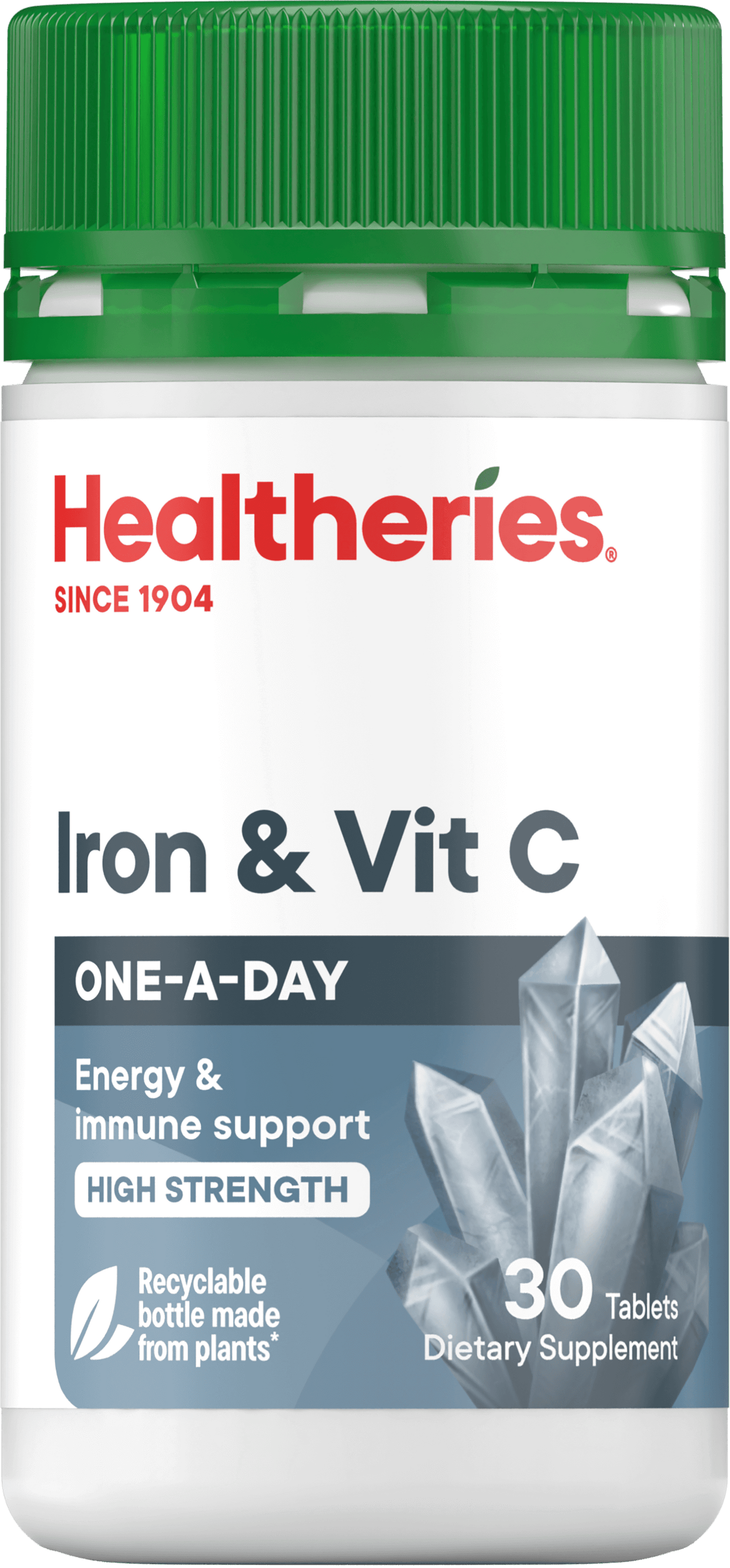 Healtheries Iron & Vitamin C (30 Capsules)