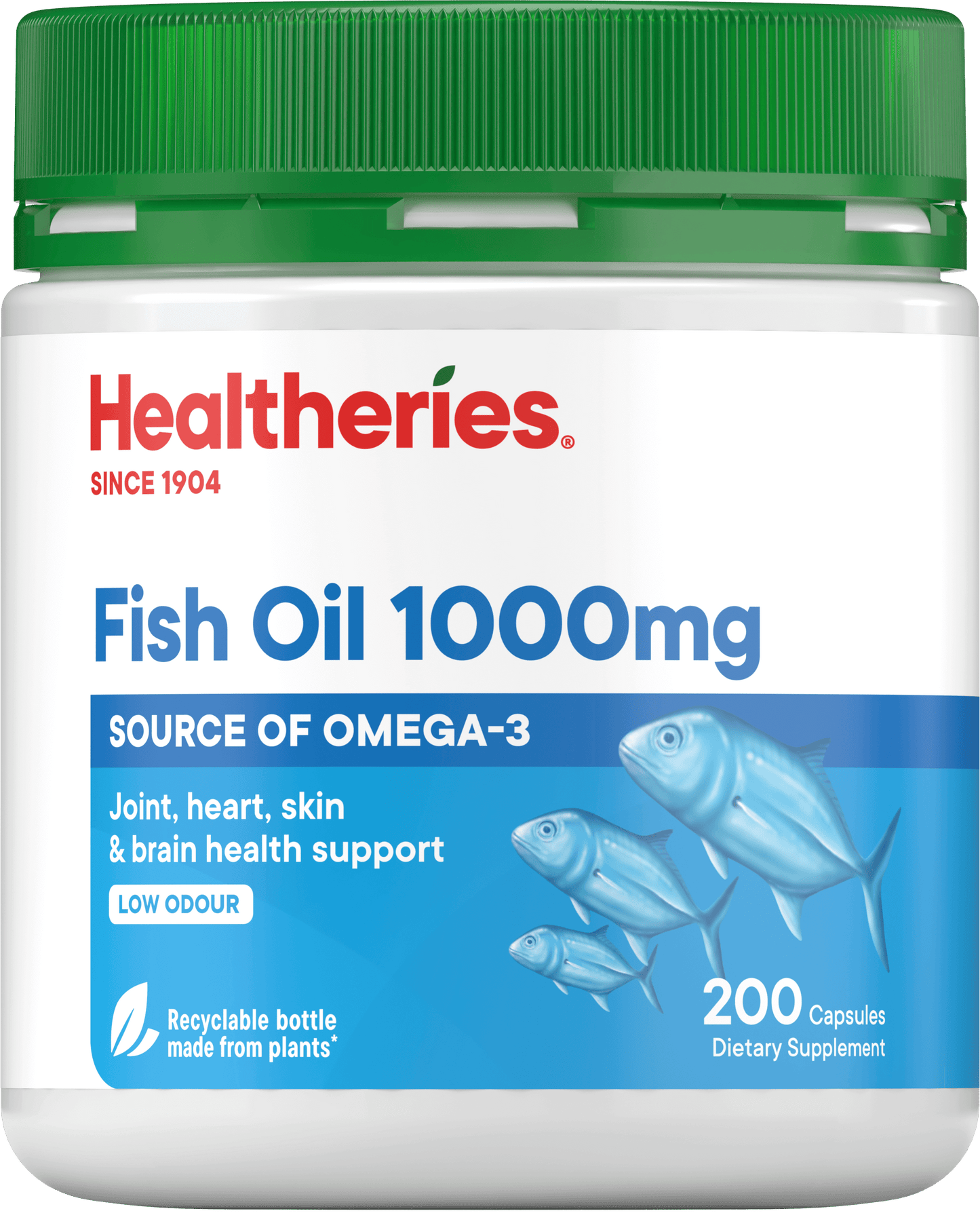 Healtheries Fish Oil 1000mg (200 Cap)