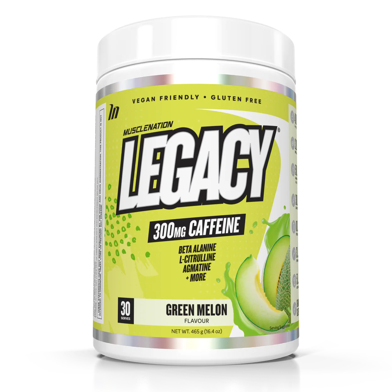 MUSCLE NATION LEGACY PRE-WORKOUT (30 SERVES)