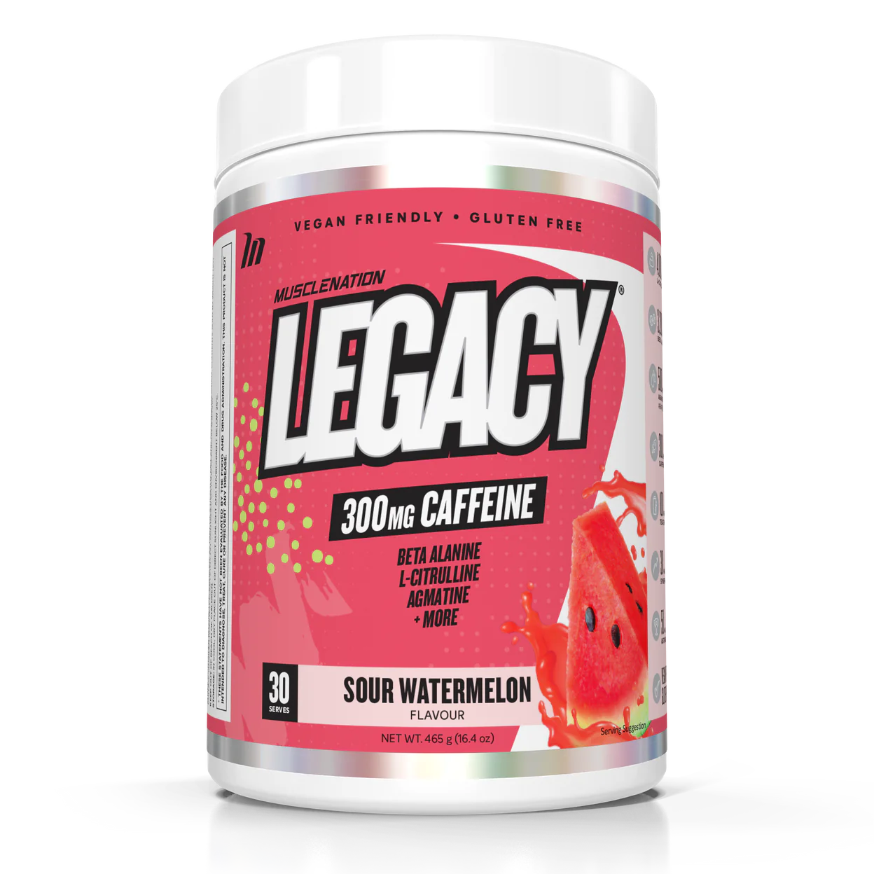 MUSCLE NATION LEGACY PRE-WORKOUT (30 SERVES)