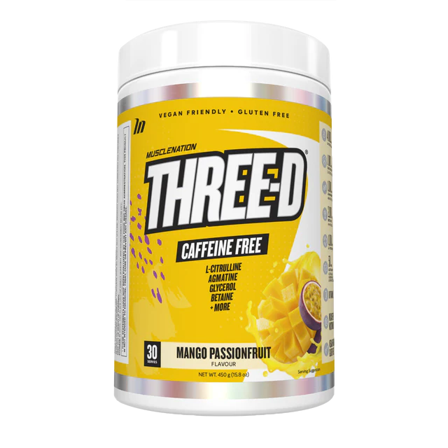 MN THREE-D NON STIM PRE WORKOUT (30 Serve)