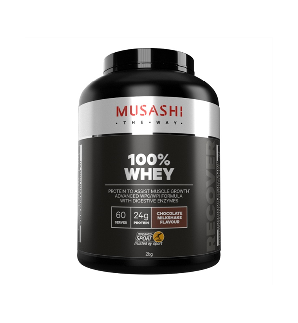 MUSASHI 100% WHEY POWDER