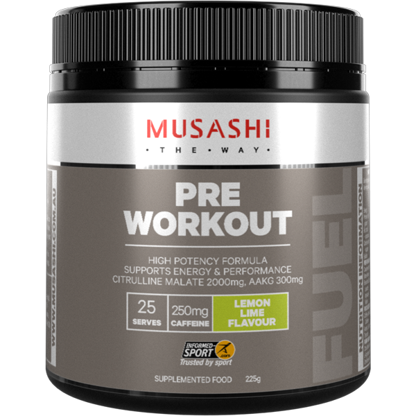 MUSASHI PRE-WORKOUT (225G)