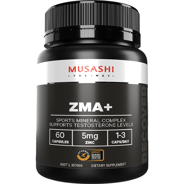 Musashi ZMA+ (60 Capsules)