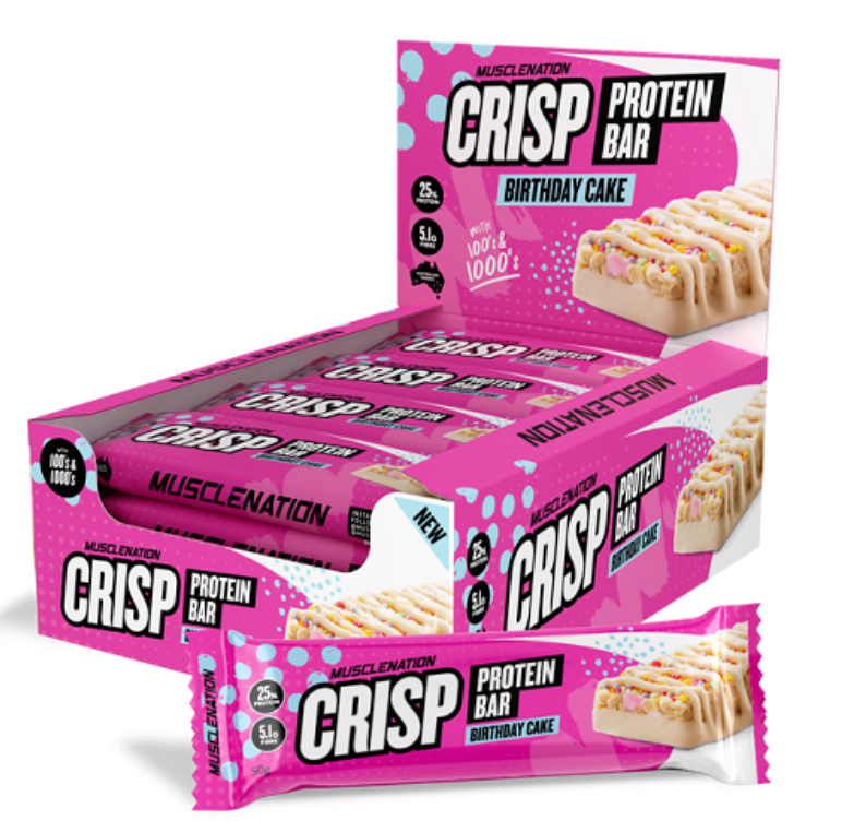 Muscle Nation Crisp Protein Bar