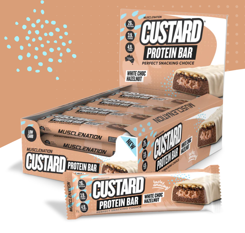 Muscle Nation Custard Protein Bar