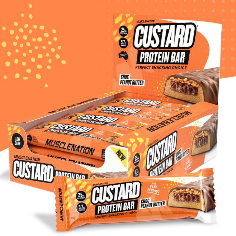 Muscle Nation Custard Protein Bar