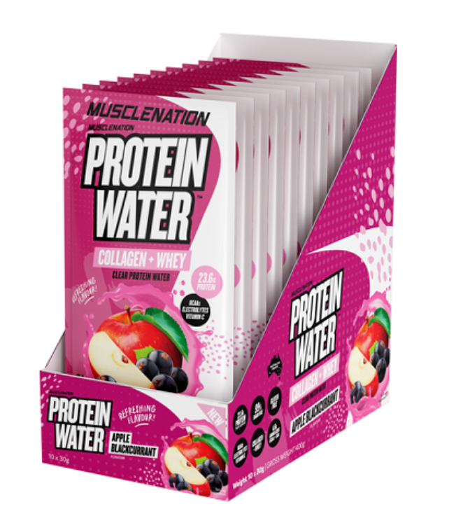 Muscle Nation Protein Water Sachets