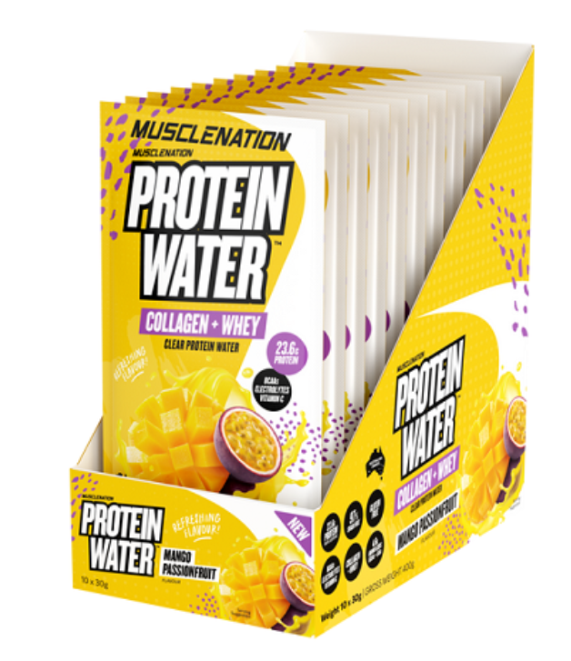 Muscle Nation Protein Water Sachets