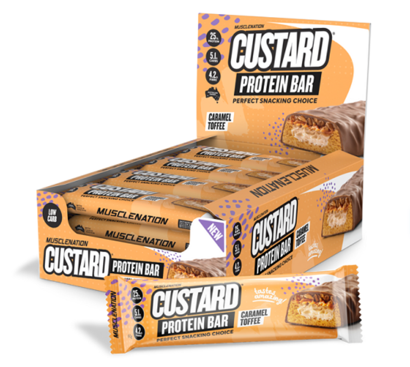 Muscle Nation Custard Protein Bar