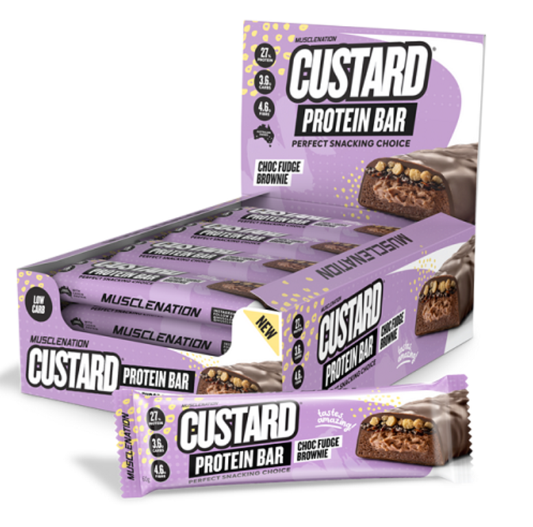 Muscle Nation Custard Protein Bar