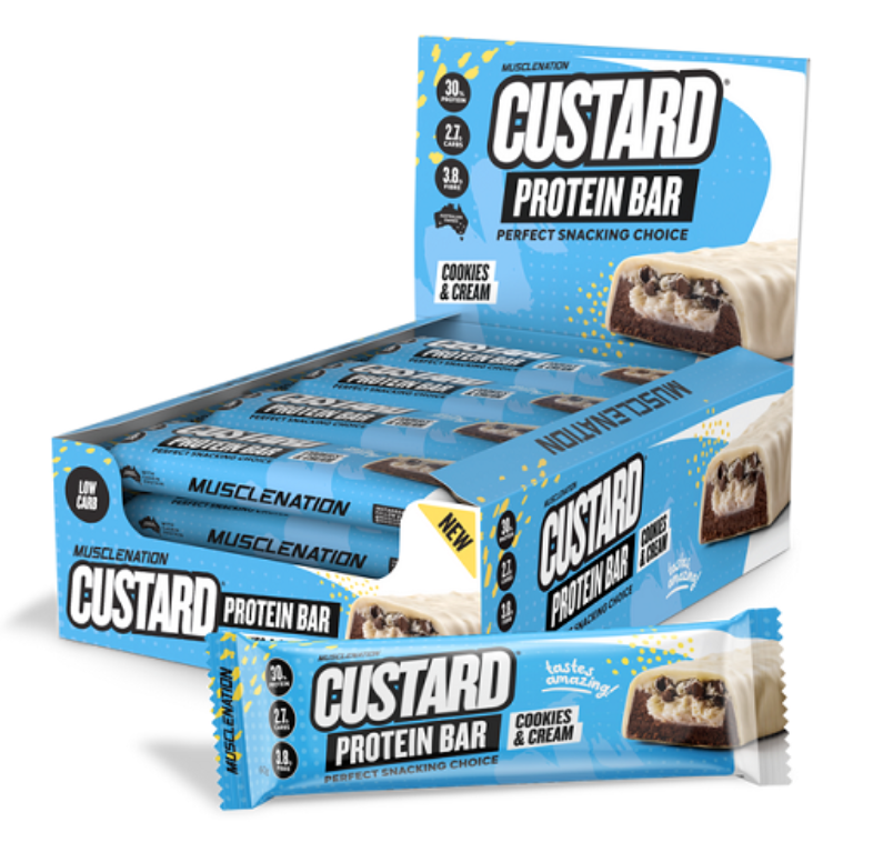 Muscle Nation Custard Protein Bar