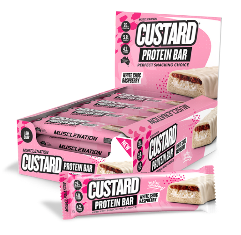 Muscle Nation Custard Protein Bar