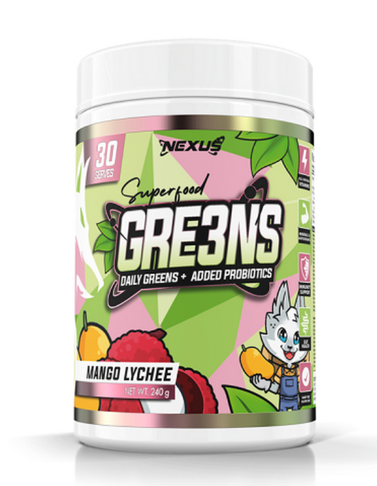 NEXUS SPORTS NUTRITION - GRE3NS