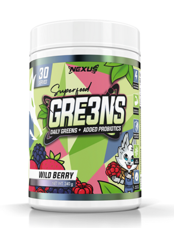 NEXUS SPORTS NUTRITION - GRE3NS