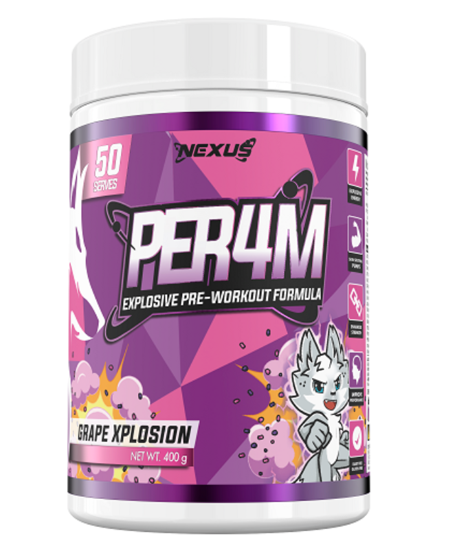 Nexus Sports Nutrition Per4m Pre-Workout (50 Serves)