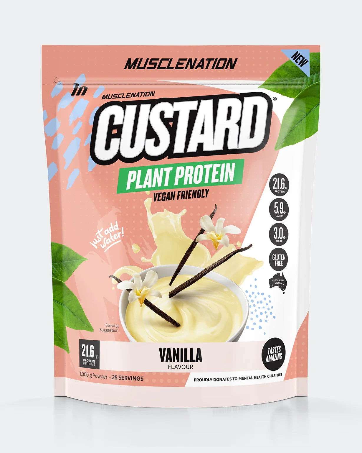 MN CUSTARD PLANT PROTEIN (25 SERVES)