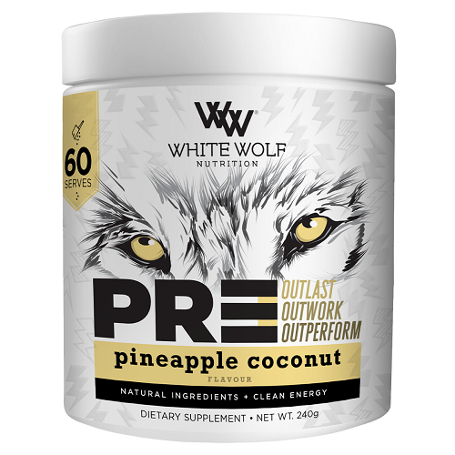 White Wolf Nutrition Natural Pre-Workout