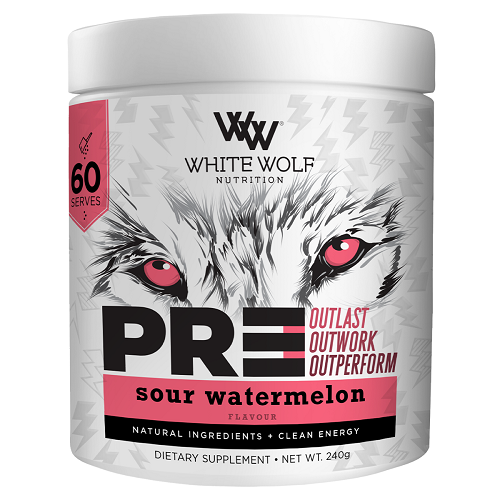 White Wolf Nutrition Natural Pre-Workout