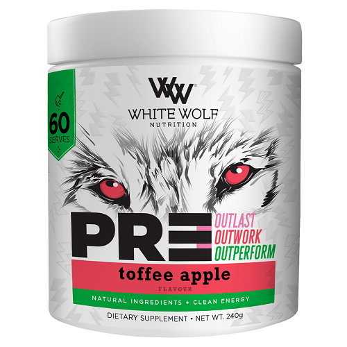 White Wolf Nutrition Natural Pre-Workout